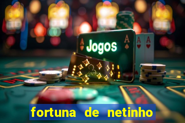 fortuna de netinho de paula